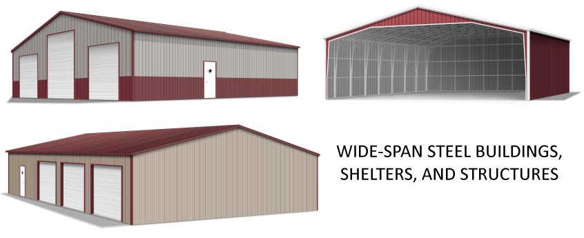 Wide-Span Steel Buildings