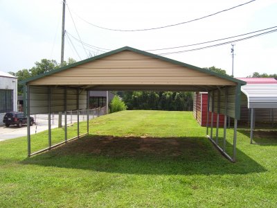 Boxed Eave Carport 2