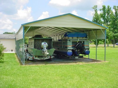 Boxed Eave Carport 1