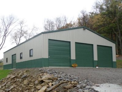 Steel Building Wide-Span Enclosed