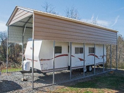 Vertical RV Carport 6