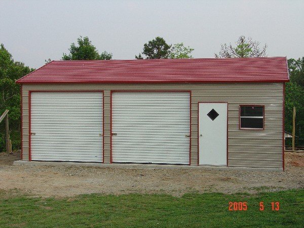 Boxed Eave Garage 6