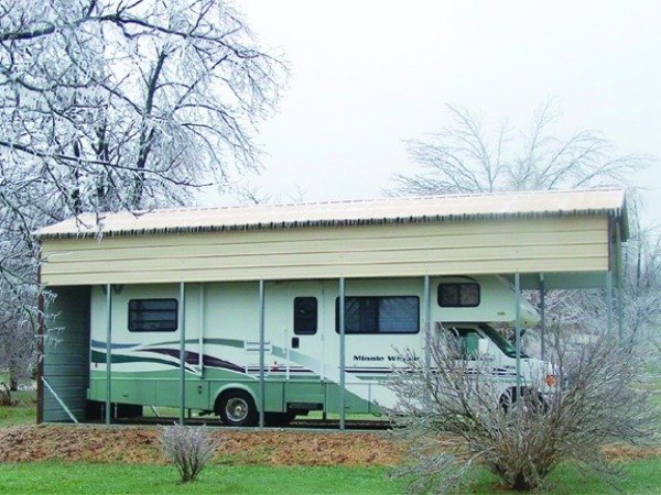 Vertical RV Carport 4